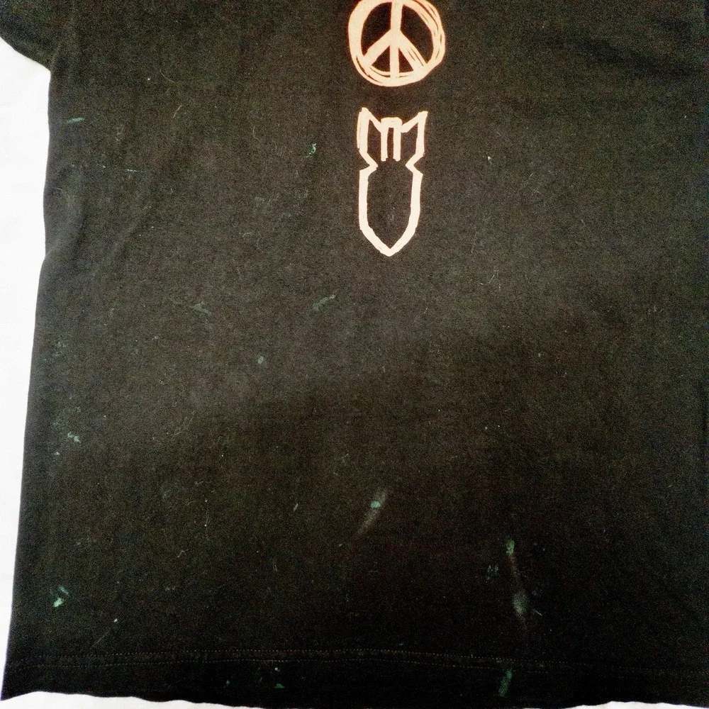 Vintage 2005 U2 Vertigo Tour Black T-Shirt Mens Large Made In USA Distressed